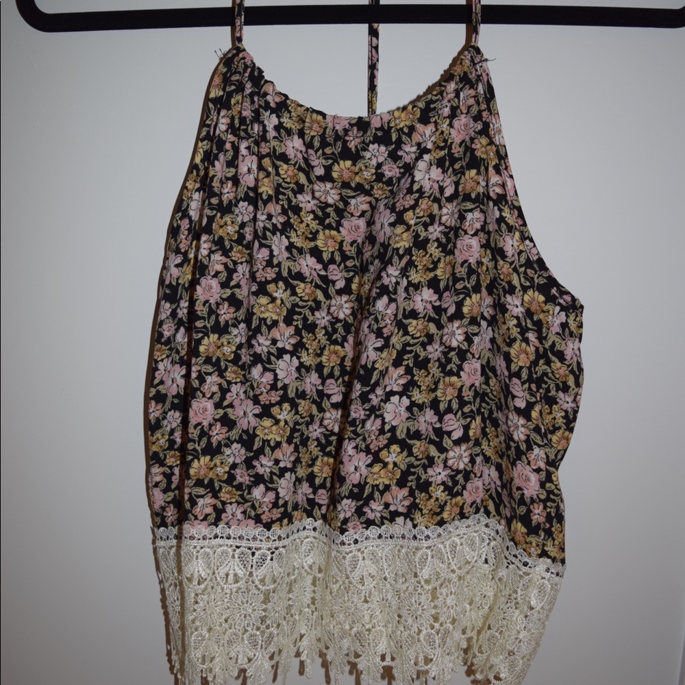 Pacsun cropped tank top